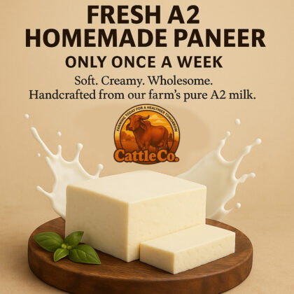 Cattle Co. Premium A2 Paneer